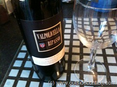 Italian wine, very nice Italian wine, very nice