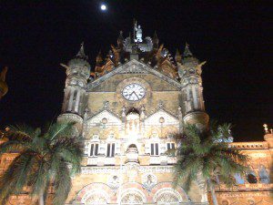 Mumbai train station