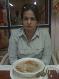 Cesa with a migraine and a bad stir-fry
