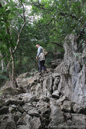 Rock slide remains are dangerous on your own Rock slide remains are dangerous on your own