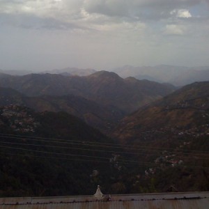 Shimla, looking towards Tibet