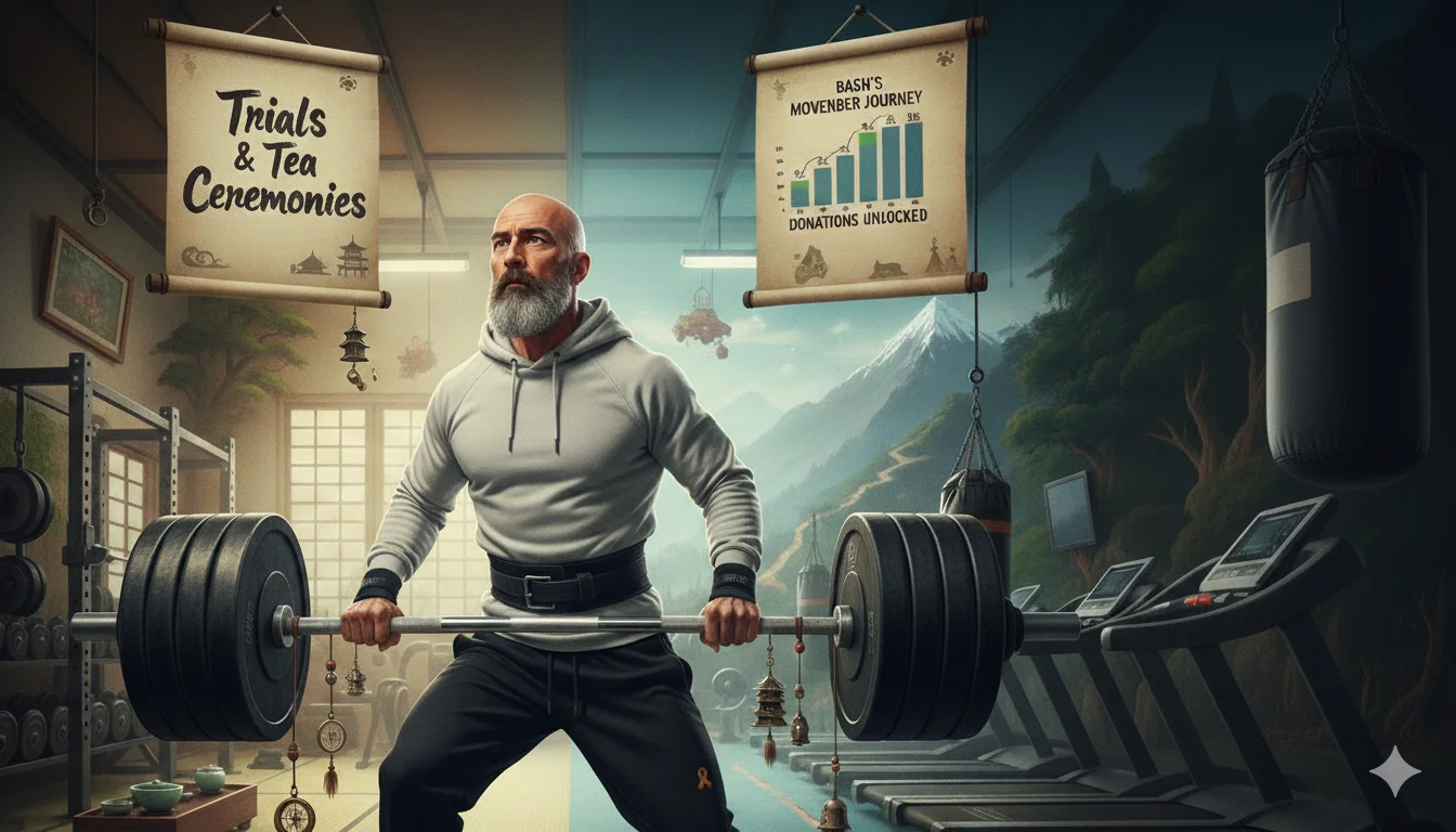 Support Movember, Get the Story! Trials & Tea Ceremonies Giveaways.