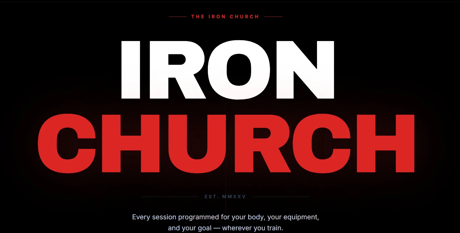 The Iron Church: Why Most ‘AI’ Fitness Apps Are Just Marketing (And How I Built One That Actually Works)