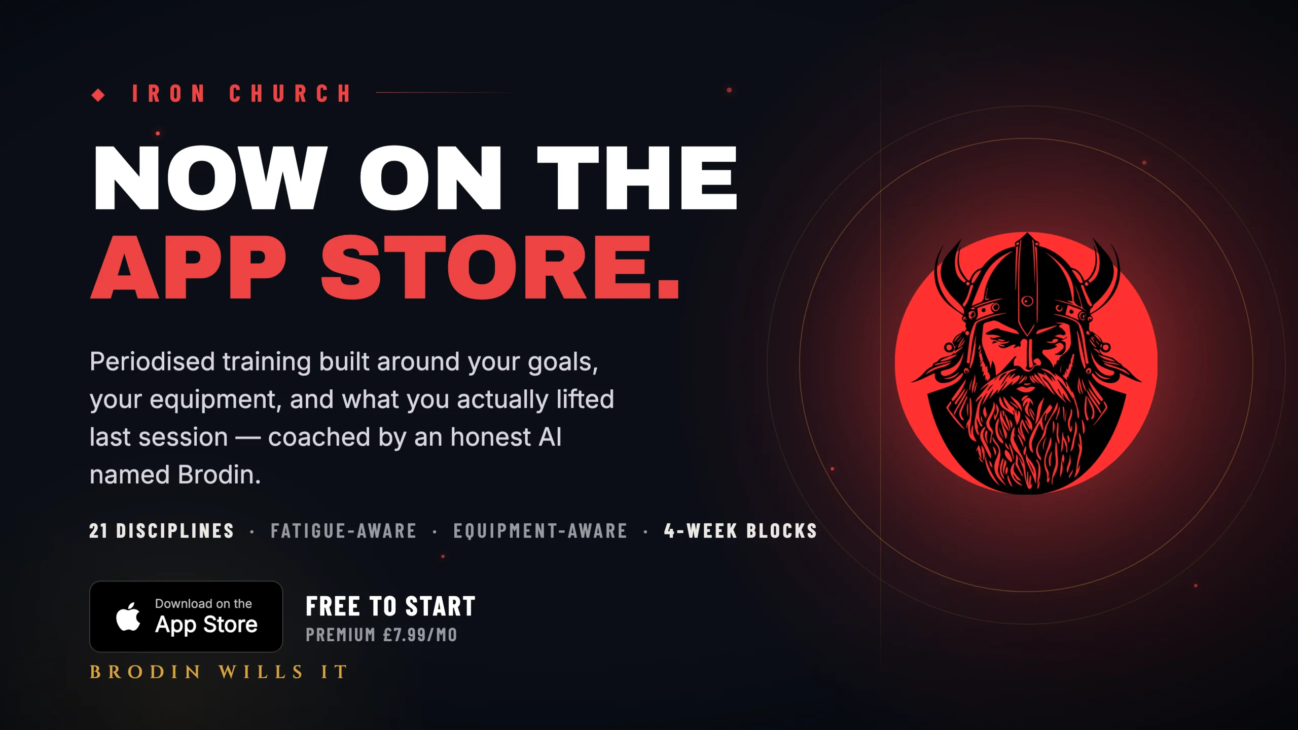 Iron Church goes LIVE on the Apple iPhone IOS App Store