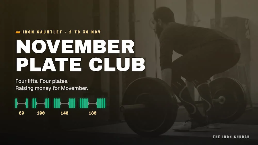 November Plate Club – Live on the Iron Church!
