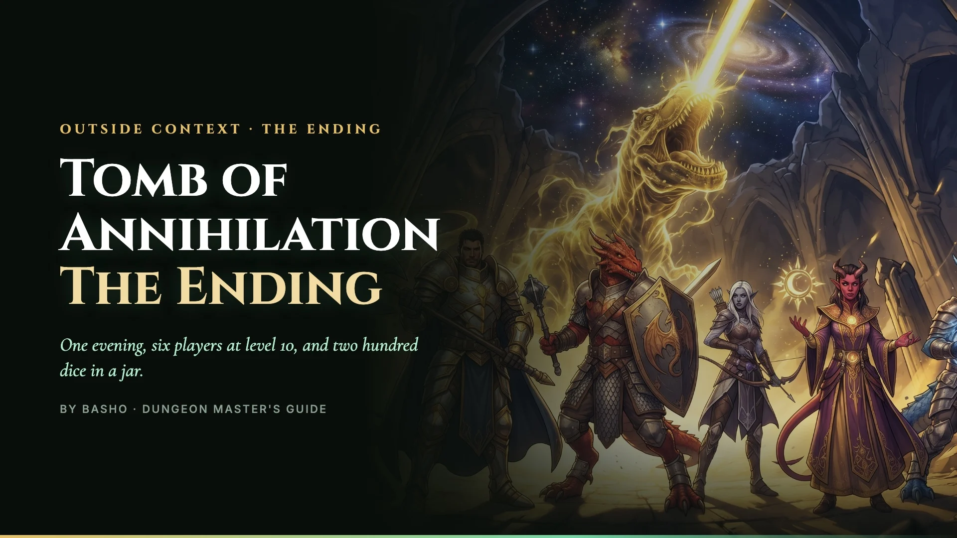 Basho rewrites: Tomb of Annihilation The Ending